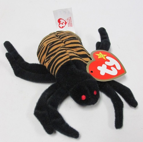 Spinner, the Spider #7 of 18<BR>2000 Series - Ty Teenie Beanie Baby<BR>(Click Picture-FULL DETAILS)